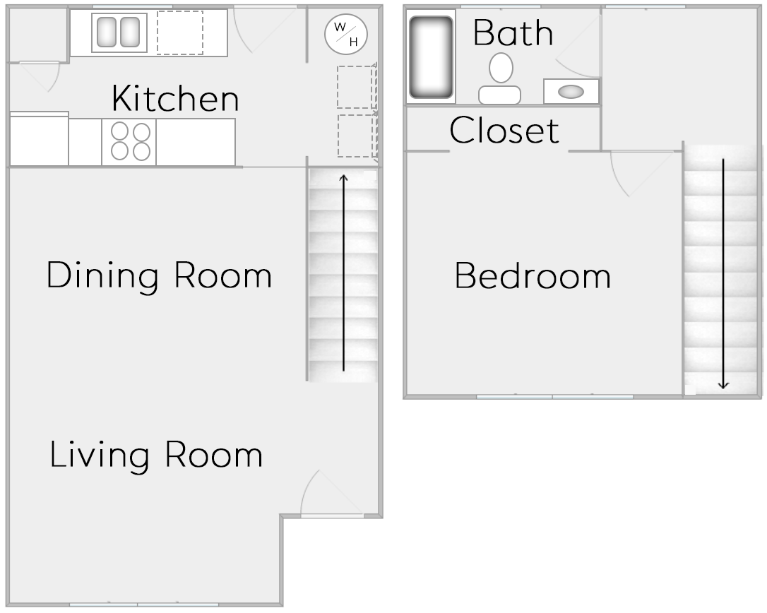 Floor Plans of Treymore Eastfield in Dallas, TX